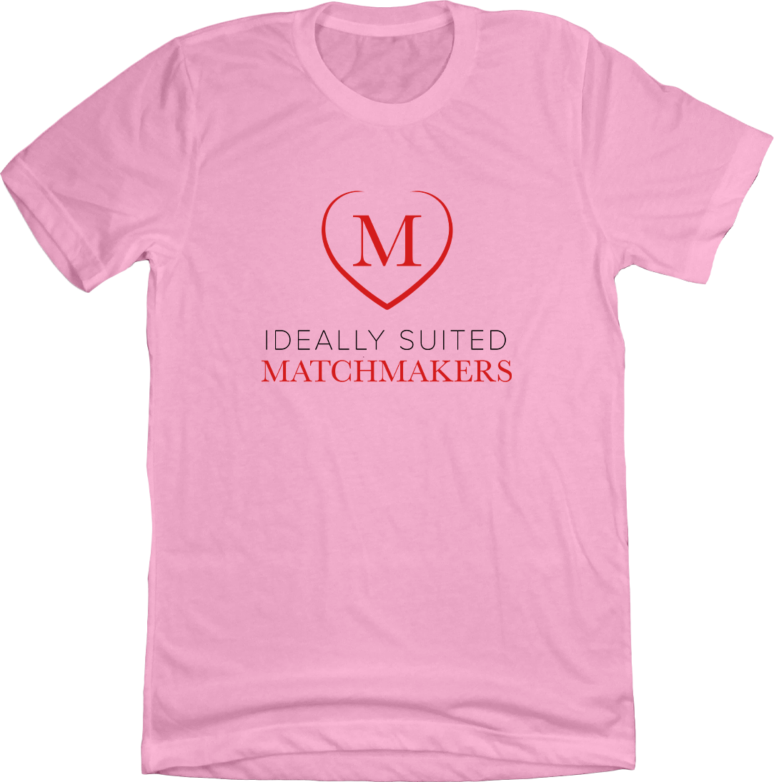 Ideally Suited Matchmakers Dressing Festive  pink tee