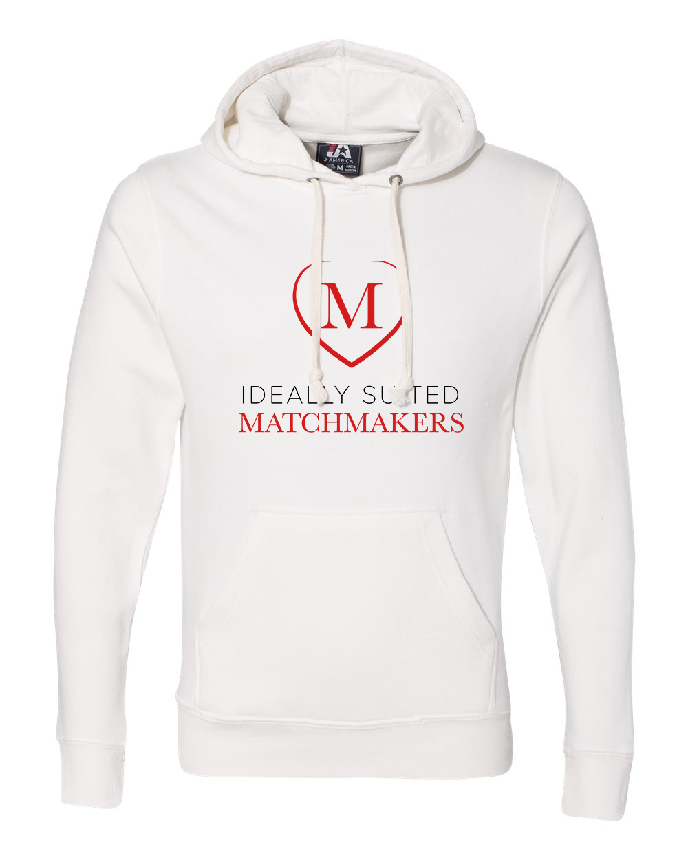Ideally Suited Matchmakers Dressing Festive white hoodie