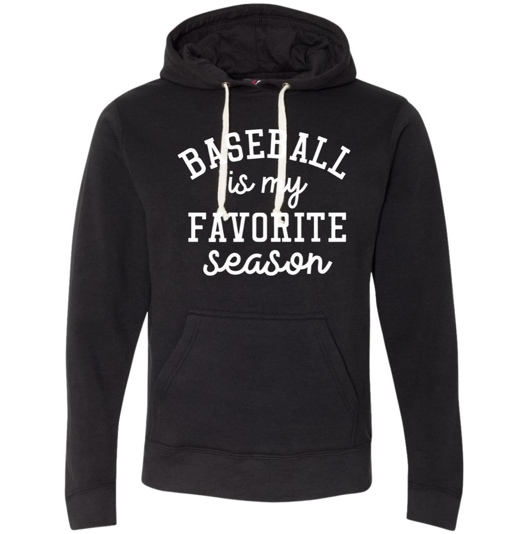 Baseball is My Favorite Season hoodie Dressing Festive black