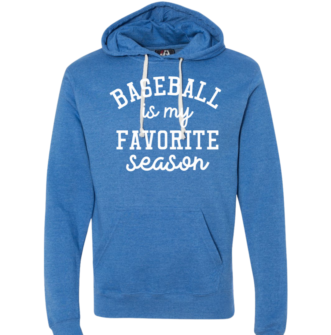 Baseball is My Favorite Season hoodie Dressing Festive royal