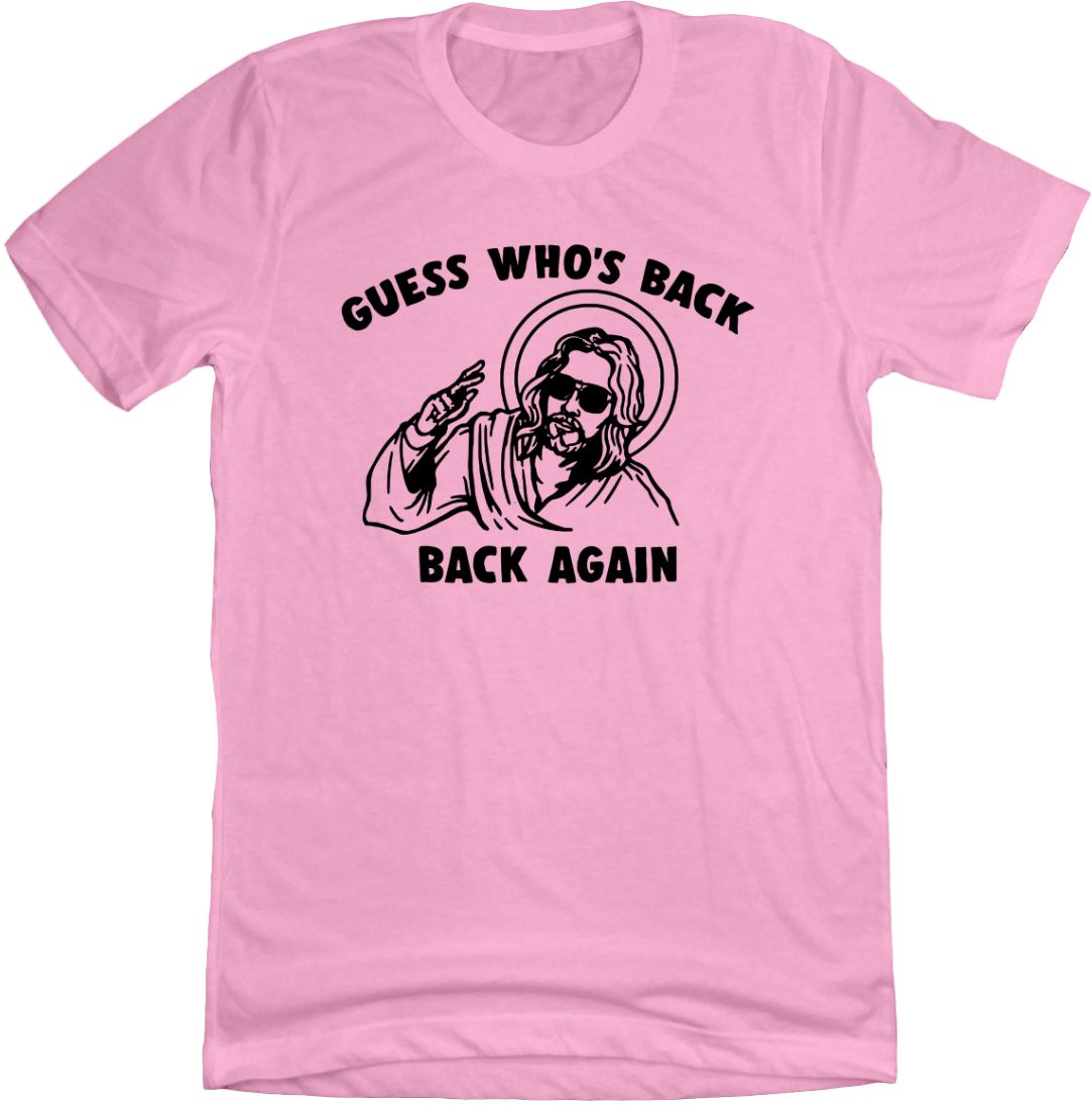 Guess Who's Back Dressing Festive T-shirt pink