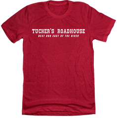 Tucker's Roadhouse Dressing Festive T-shirt red