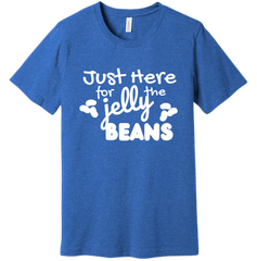Just Here For the Jelly Beans T-shirt Dressing Festive blue