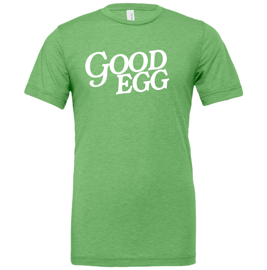 Good Egg Dressing Festive T-shirt green