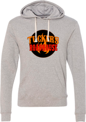 Tucker's Roadhouse Logo Dressing Festive grey hoodie