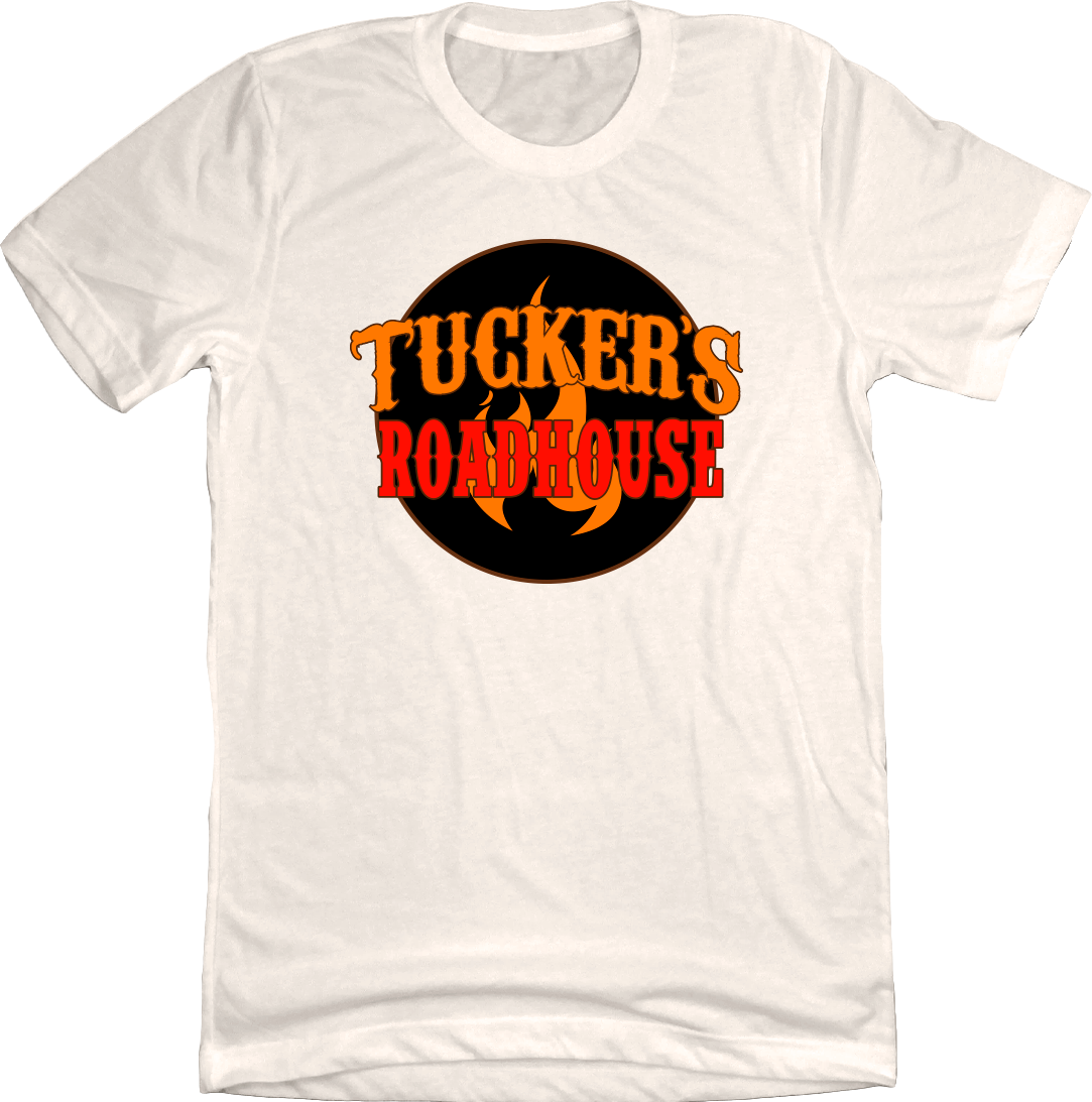 Tucker's Roadhouse Logo Dressing Festive  natural T-shirt
