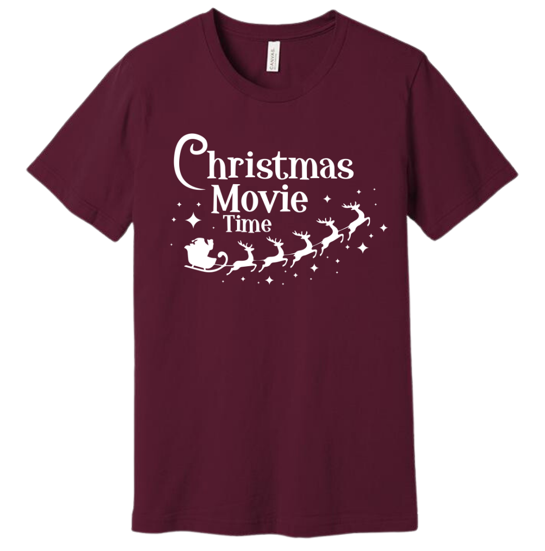 Christmas Movie Time T-shirts