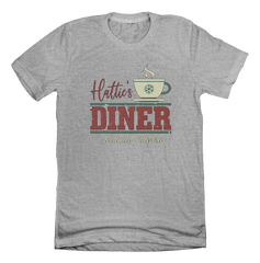 Hattie's Diner Dressing Festive T-shirt grey