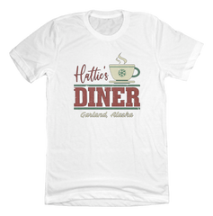 Hattie's Diner Dressing Festive T-shirt white