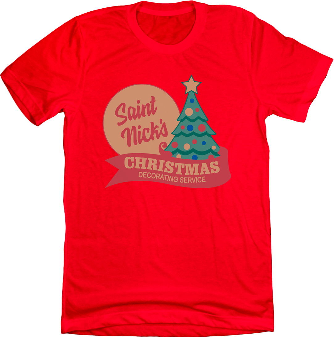 Saint Nick's Decorating Service Christmas at the Plaza Hallmark T-shirt