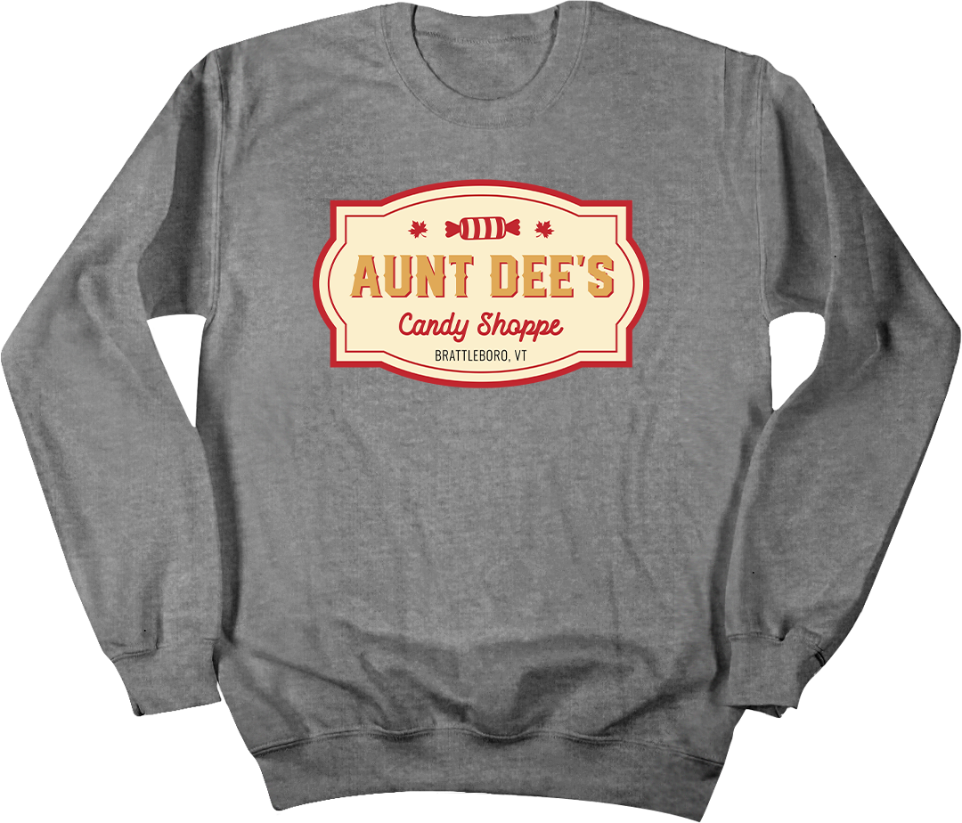 Aunt Dee's Candy Shoppe Dressing Festive crewneck Sweatshirt