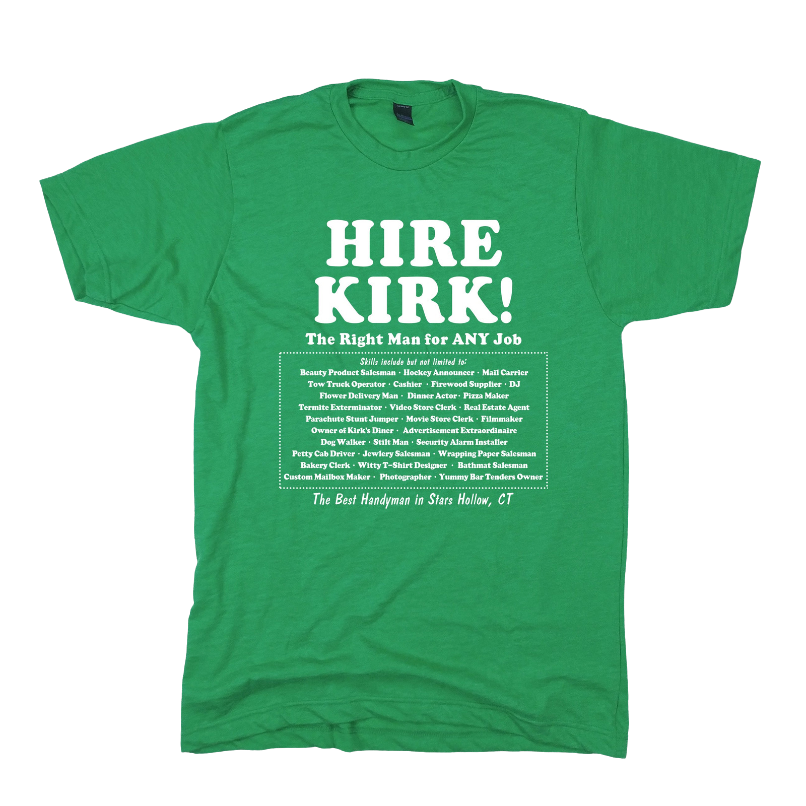 Hire Kirk!