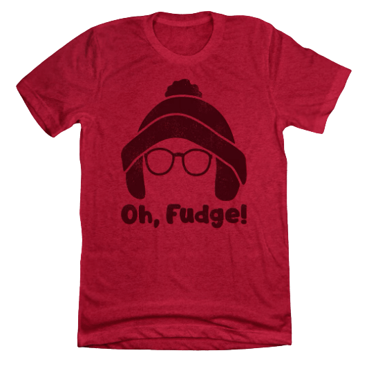 Oh, Fudge! Ralphie T-shirt red