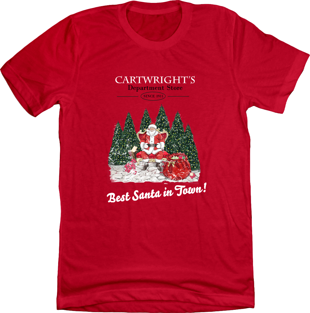 Christmas at Cartwright's Dressing Festive red T-shirt