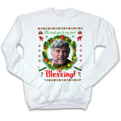 The Blessing! Ugly Christmas Sweatshirt