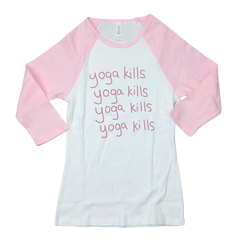 Yoga Kills raglan Dressing Festive